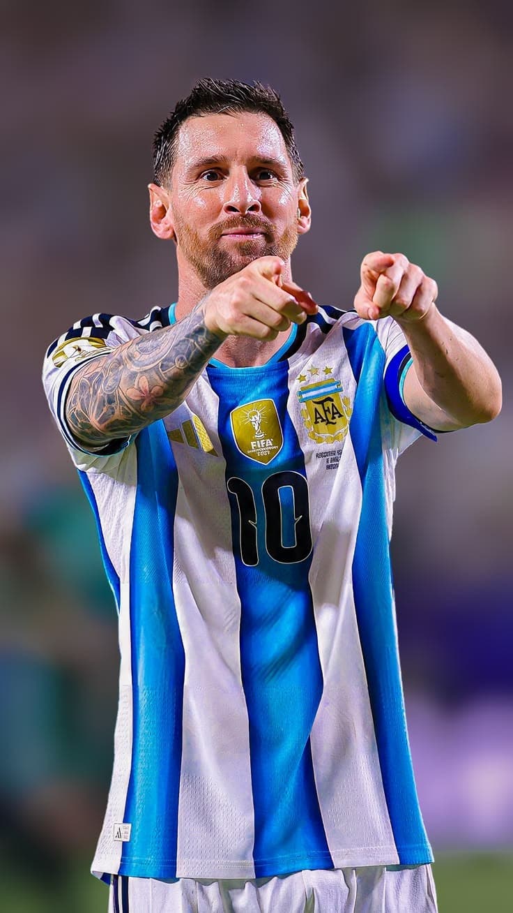 Lionel Messi portrait